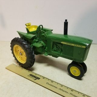 Toy Ertl John Deere 3010 Row Crop Tractor With Die Cast Rear Rims.  1