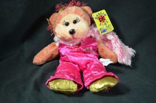 Beanie Kids Delta The Diva Teddy Bear Plush Toy Cuddly Stuffed Animal Soft Gift
