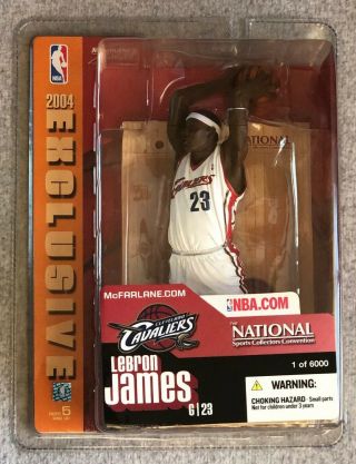 Mcfarlane Lebron James 2004 National Convention Exclusive 1 Of 6000 Rookie