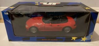 Ut Models Red Bmw Z3 Roadster 1:18 Scale 180 024330 Diecast