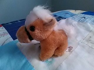 Vintage Russ Berrie Mini Palomino Pony Plush W Halter/number 237/made In Korea