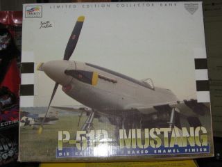 Liberty Classics Diecast P - 51d Mustang " The Undertaker " Fighter Plane " - F/ship
