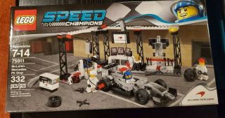 Lego Speed Champions - 75911 - Mclaren Mercedes Pit Stop - Box