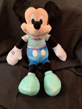 Disney Mickey Mouse Plush Stuffed Toy 19“just Play Toys A2