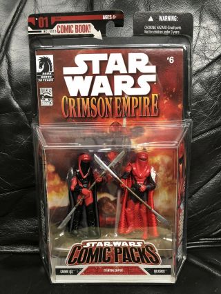 Star Wars Comic Packs No 1 Carnor Jax & Kir Kanos 6 Crimson Empire Dark Horse