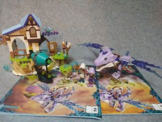 Lego Elves Aira And The Song Of The Wind Dragon 41193 Complete No Box