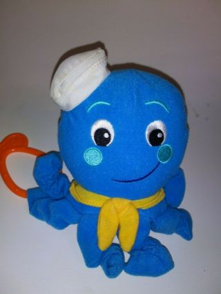 Disney Baby Einstein Blue Octopus 7 " Plush Stuffed Animal