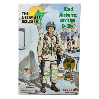 Rare 1:6 Ultimate Soldier 82nd Airborne Division D Day Figure 12 "