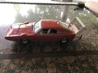Ertl 1969 Dodge Charger Daytona Red & White 1:18 Diecast Muscle Car