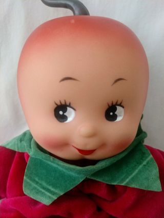 Vintage Poupees Fruit Baby Doll Apple Bean Bag Toystar Limited 2