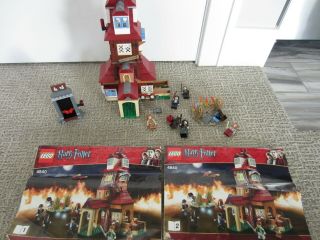 Lego Harry Potter,  2010,  The Burrow (4840),  Complete Set,  No Box
