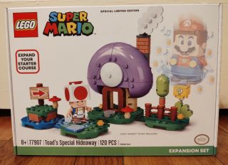 Lego Toad’s Special Hideaway Mario Expansion Limited Edition 77907 Nisb