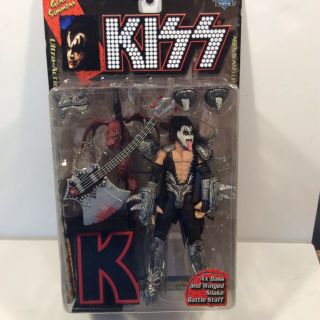 Kiss Gene Simmons 7 " Tall Ultra - Action Figure From Mcfarlane Toys (1997) Nib