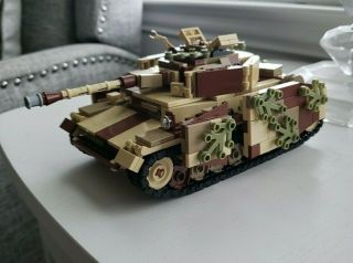 Lego Military Tank Custom German Panzer Iv Ausf H Omahabricks World War Ii