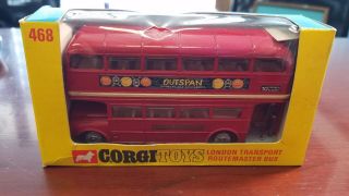 Corgi Toys London Transport Routemaster Bus No 468