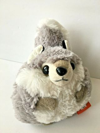 Adventure Planet Raccoon Bean Bag Bottom Plush Stuffed Animal Toy Gray 7 2