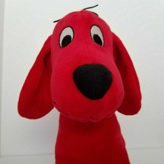Kohls Cares Clifford The Big Red Dog Plush Stuffed Animal Toy 14 " Tall Soft