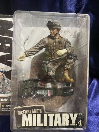 Nip Mcfarlane’s Military Series 4 Navy Field Medic Statue Diorama