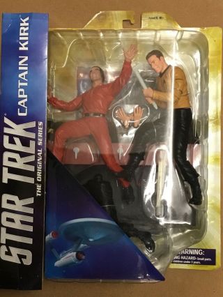 Diamond Select Star Trek: The Series: Captain Kirk/kahn Action Set