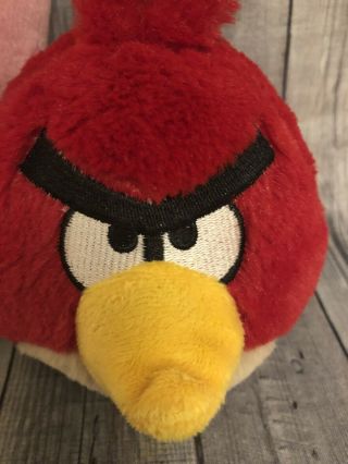 Plush ANGRY BIRDS Movie Stella Pink Girl BIRD Red Bird tagged Not for Resale 3 3