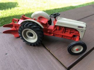 Ertl Ford 8n 1/16 Farm Tractor & Disc Plow Steering Die Cast Toy