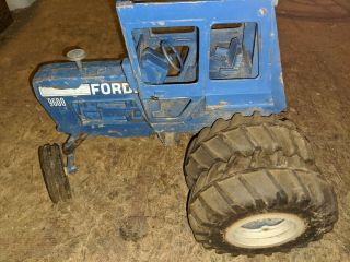 Large Ertl Ford Model 9600 Double Wheel Tractor - Parts/restoration