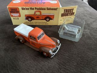 Trustworthy Hardware 1940 Ford Pickup 1/25 Scale Die Cast Bank