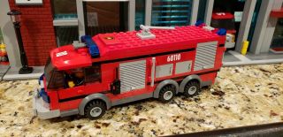 Lego Custom City Fire Truck - Heavy Rescue