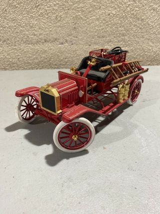 Franklin 1916 Ford Model T Fire Engine 1/16 Die Cast S