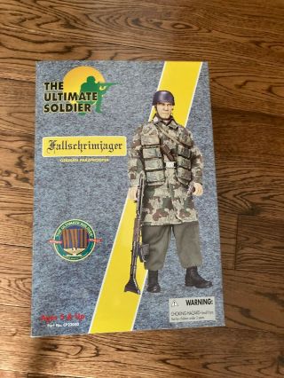 Ultimate Soldier Wwii German Paratrooper Figure 21st Century Toys 1999