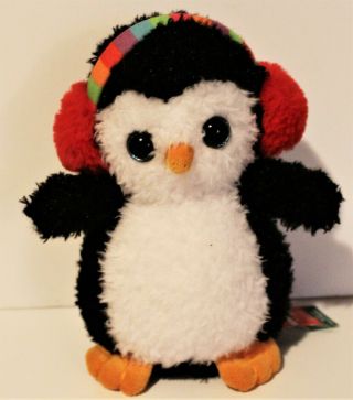 First & Main Soft Stuffed Blizzard Buddies Penguin Plush Toy 8 "
