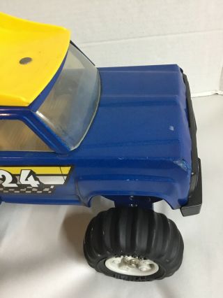 Tonka Race Truck 24 Model 11062 Blue Sand Tires Vintage 2