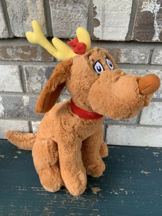 Kohls Cares Max The Dog Plush Stuffed Animal Dr.  Seuss Grinch Stole Christmas P8