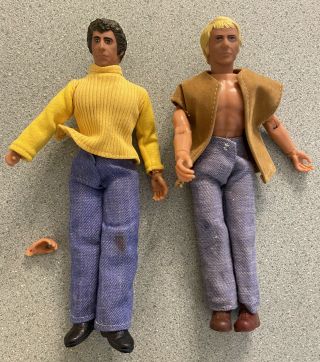 Vintage 1974 Mego Starsky And Hutch Action Figures - See Photos