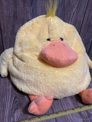 Adorable 12 " Jay At Play Mushable Pot Bellies Plush Yellow Duck (85)