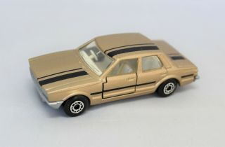 " Matchbox Superfast No55 Ford Cortina In " Metallic Gold With Rarer Silver Base