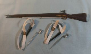 DiD Napoleonic Royal Scots Bayonets - Baldrics - COTSWOLD Brown Bess Musket 1/6 2