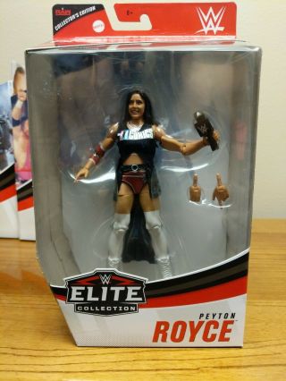 Peyton Royce Wwe Mattel Elite Series 73 Raw Collector’s Edition Rare Figure