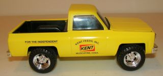 Vintage Ertl Chevrolet Kent Feeds Muscatine,  Iowa Farm Toy Chevy Pickup Truck