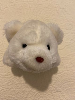 Vintage Gund White Snuffles Polar Bear Plush Stuffed Animal 40814