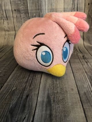 5 " Angry Birds " Stella " Pink With Blue Eyes Plush Stuffed Animal Toy 26