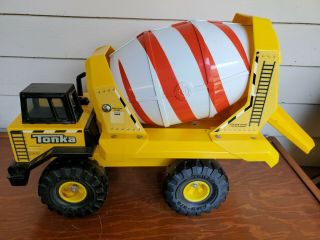 Tonka Mighty Cement Mixer Truck Turbo Diesel 2006 Fully 20 " Long