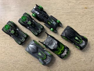 Hot Wheels Acceleracers 6 Racing Drones Lot; Rd - 04,  Rd - 03,  Rd - 9,  Rd - 10