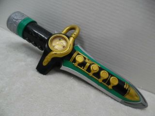 Power Rangers Green Ranger Dragon Dagger Sword Telescopic Cosplay 2009 Flute