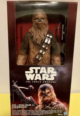Star Wars 12 Inch Chewbacca B3915 The Force Awakens By Hasbro 2015
