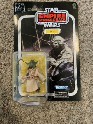 Yoda 40th Anniversary Empire Strikes Back Star Wars 6 - Inch Action Figure