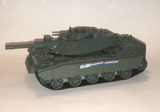 Vintage 1982 Hasbro Gi Joe Mobat Motorized Battle Tank W/ Machine Gun