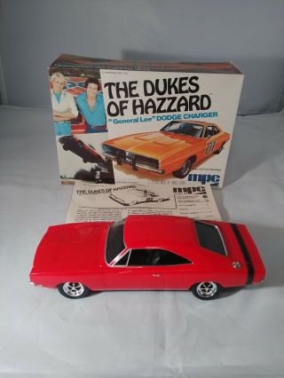 Vintage Built 1969 Dukes Of Hazzard Mpc General Lee 1:25 Car Instructions