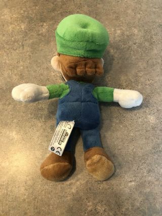 Nintendo Mario Bros Wii Luigi Plush Doll 9” - 3