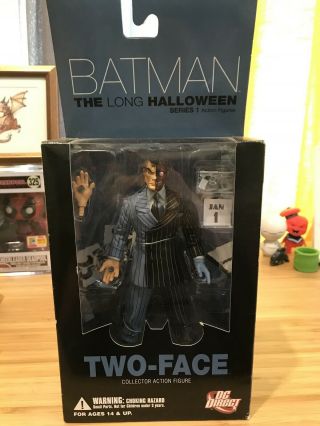 Dc Direct Batman The Long Halloween Two - Face Series 1 Figure Not